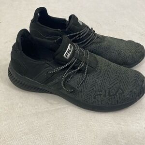 Fila women size 8 black cool max‎ memory foam